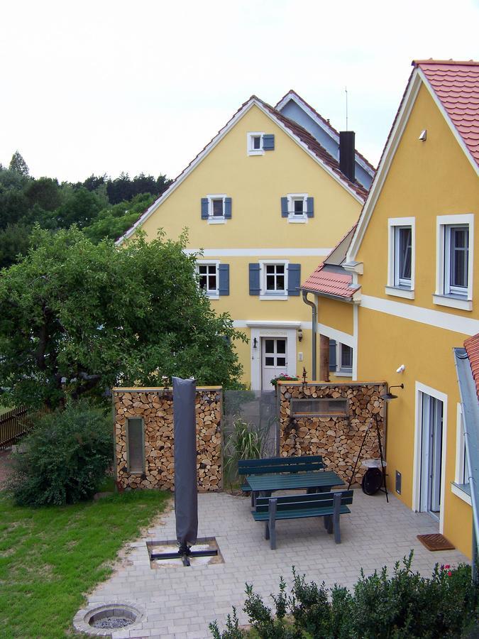Ferienhaus Hoellbachtal Ansbach Eksteriør billede